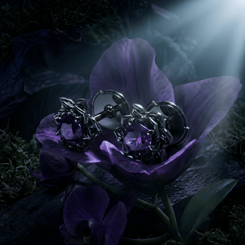 Mystic Bloom Topaz Earrings