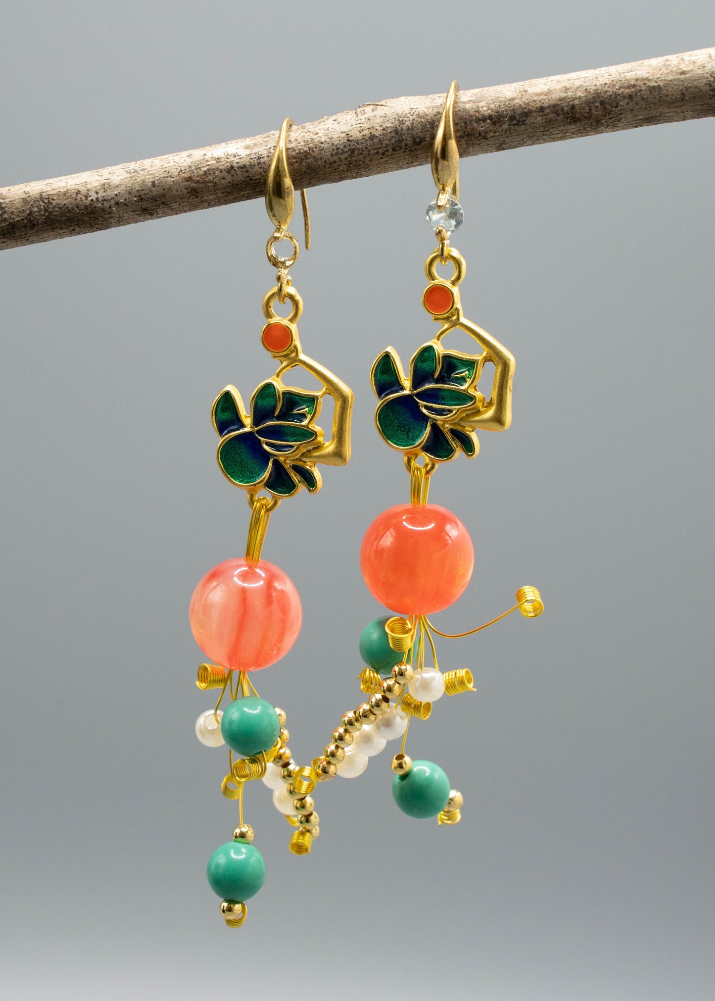 Turquoise Style Drop Earrings