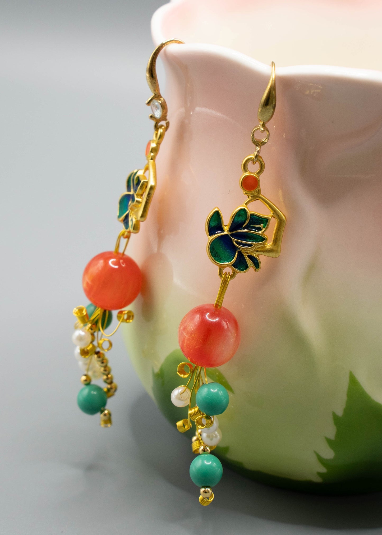 Turquoise Style Drop Earrings