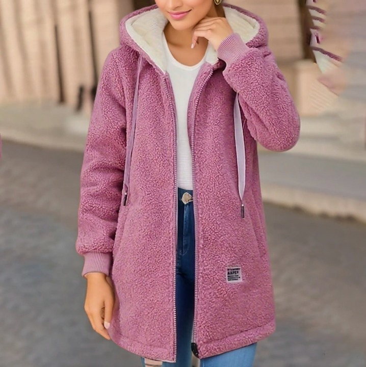 LM | trendy warm teddy coat