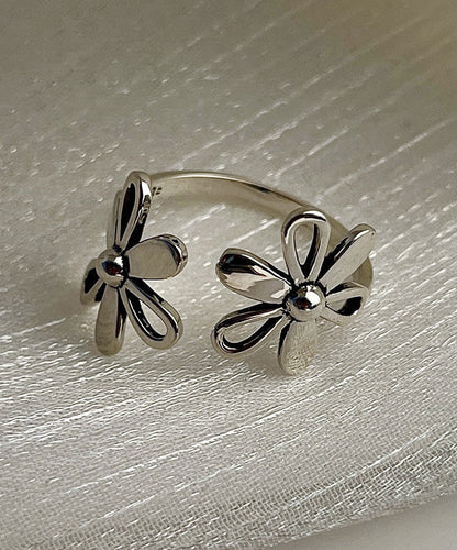 Boutique Silk Sterling Silver Rings Kx1015