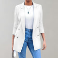 LM | Cosmopolitan long coat for women with an elegant look
