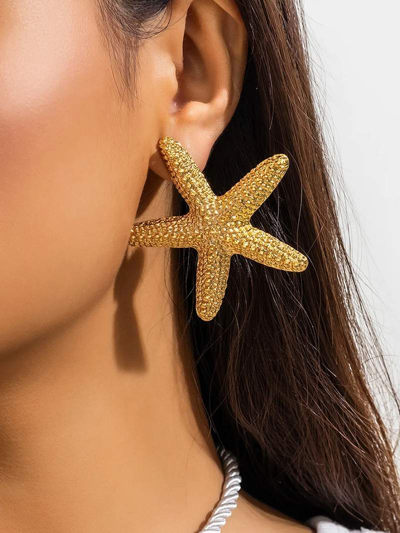 Zylara - Star-fish Shaped Earrings