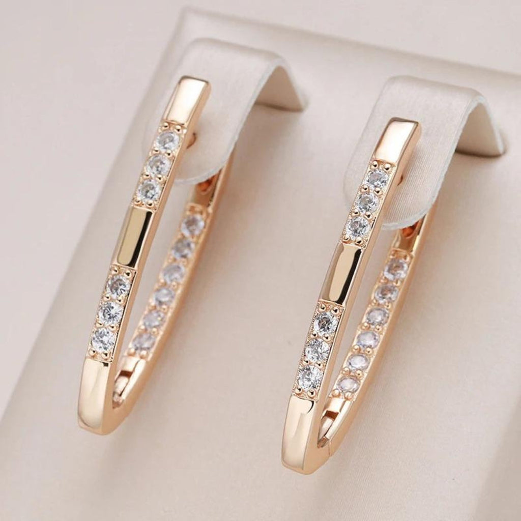 Beautiful Gold Earring with Unique Style
