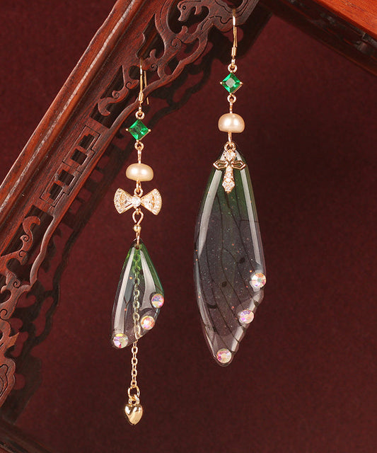 Butterfly Wings Drop Earrings