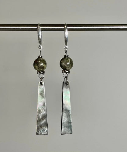Original Design Silver Drop Earrings