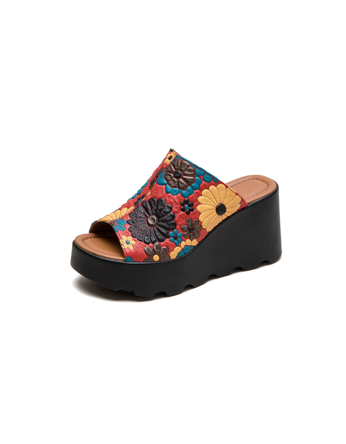 EP à talons compensés LD Floral