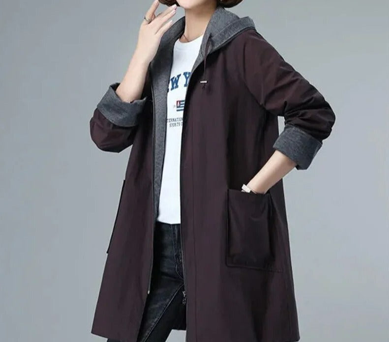 LM | Casual coat with hood