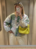 LM | Printed streetwear summer coat