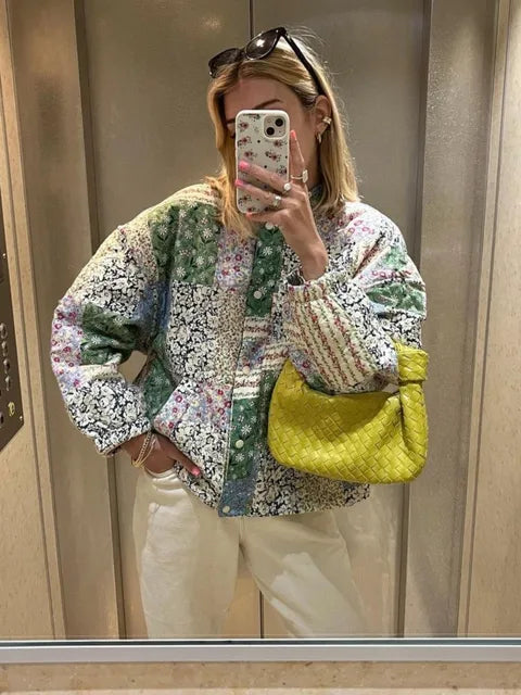 LM | Printed streetwear summer coat