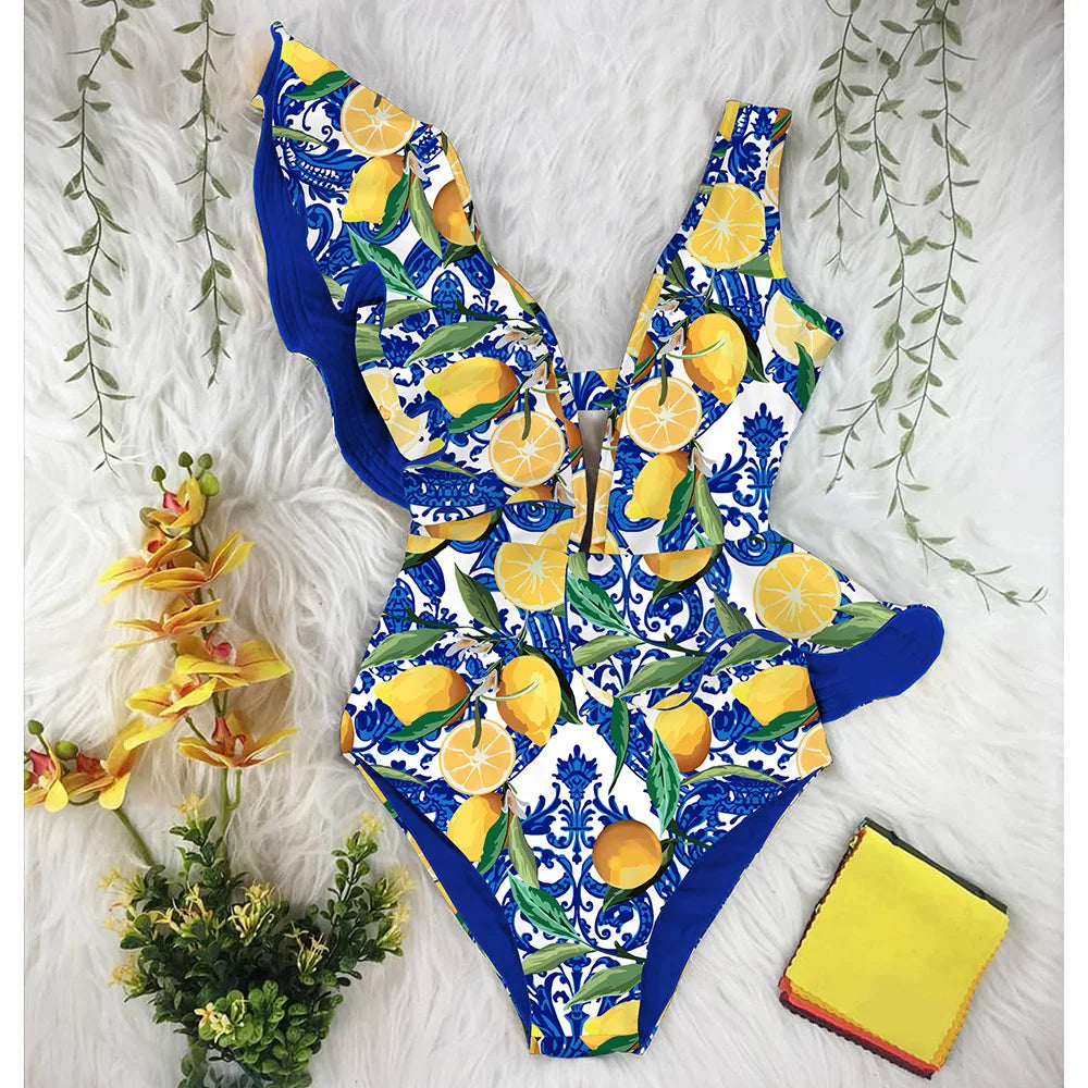 Finely Styled Bathing Suit With a Classic Look