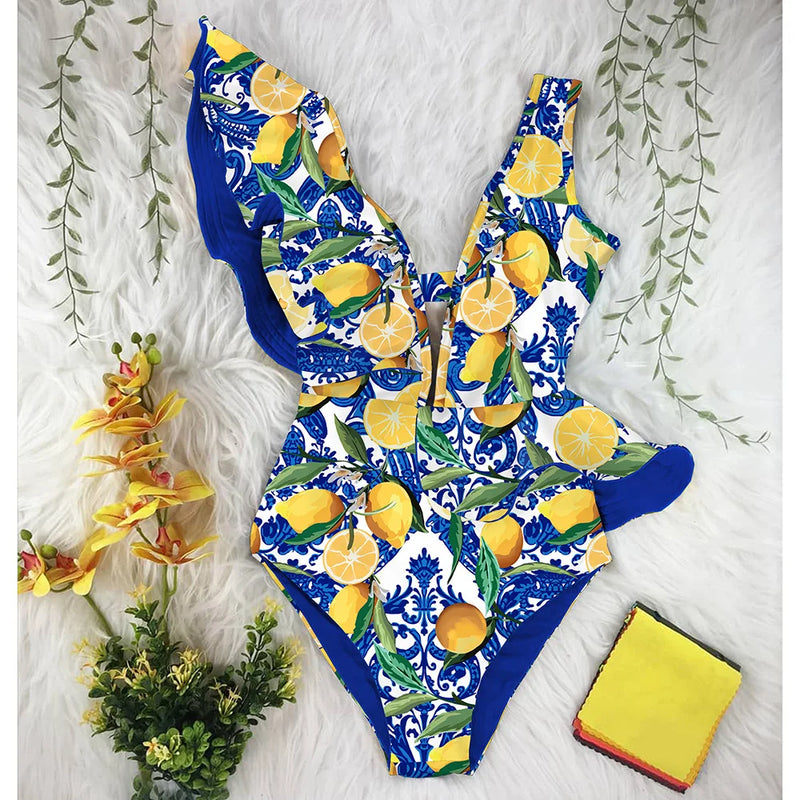 Finely Styled Bathing Suit With a Classic Look