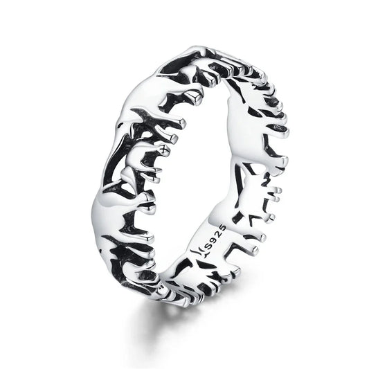 Sterling Silver Elephant Ring