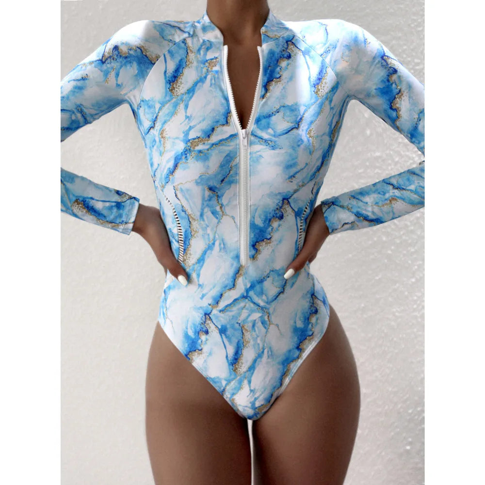 Sophisticated Bathing Suit With a Clean Classic Look