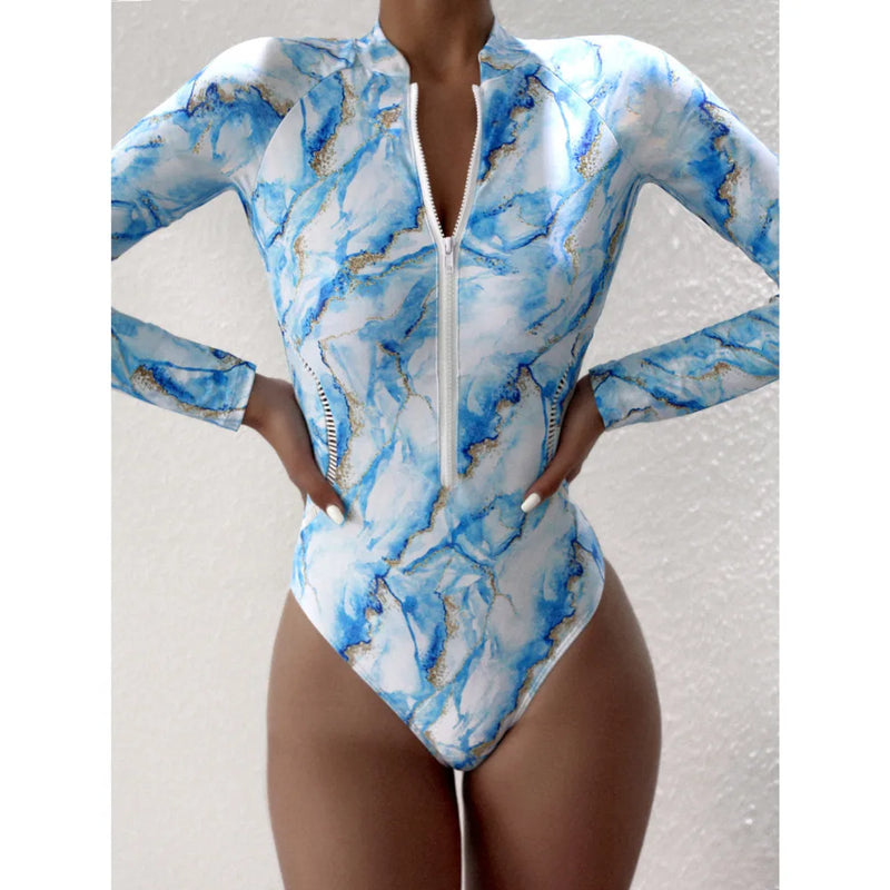 Sophisticated Bathing Suit With a Clean Classic Look
