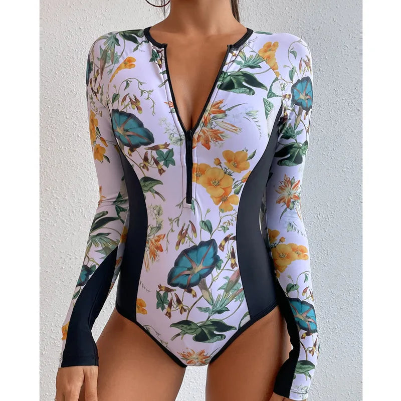 Inspired Bathing Suit With a Contemporary Edge