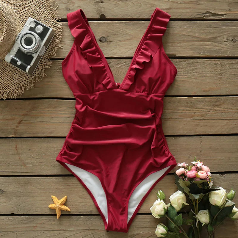 Inspired Bathing Suit With a Contemporary Edge