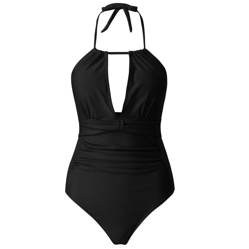 Beautifully Finished Bathing Suit in a Timeless Design