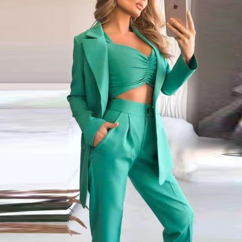 LM | NoudsBlazer I 3-piece blazer set for women