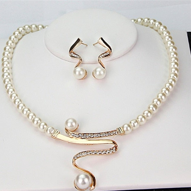 Delicate Artisan Pearl Set