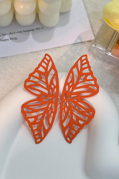Hollow Out Buttrtfly Earrings