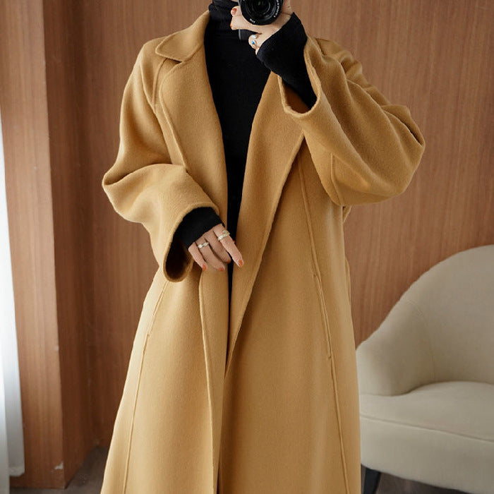 LM | Stylish long ladies coat