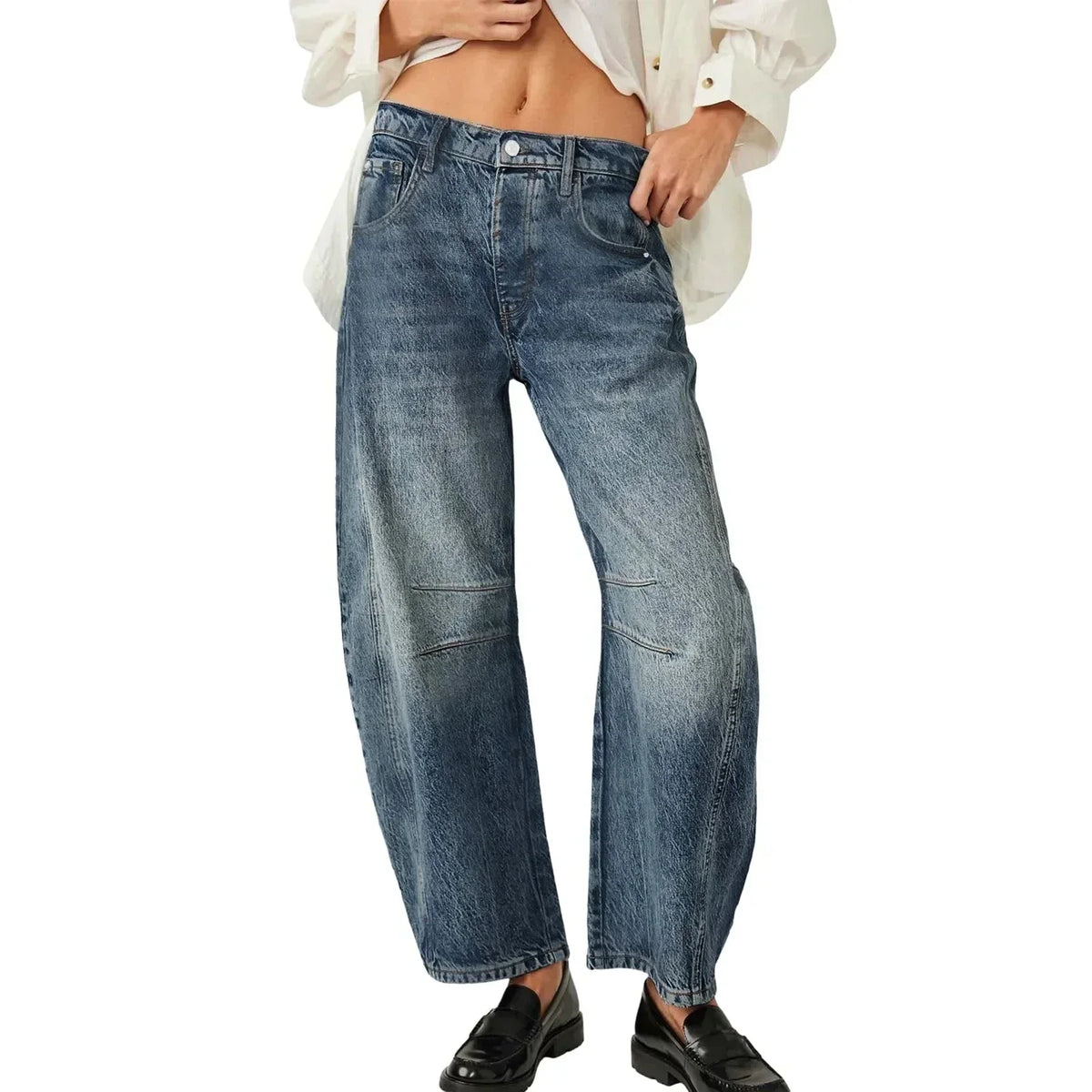 LM | Relaxed tapered cargo jeans