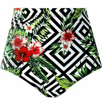 Noelia® | Summer High Waist Bikini Briefs Swimwear
