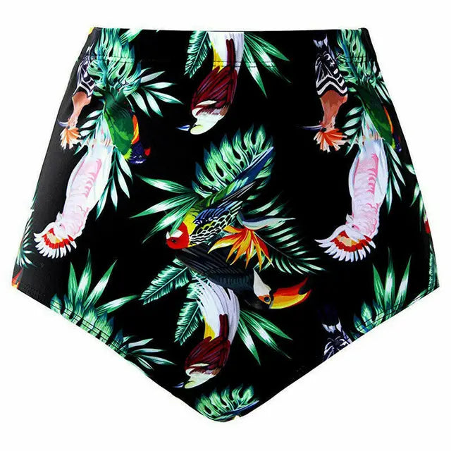 Noelia® | Summer High Waist Bikini Briefs Swimwear