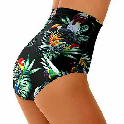 Noelia® | Summer High Waist Bikini Briefs Swimwear