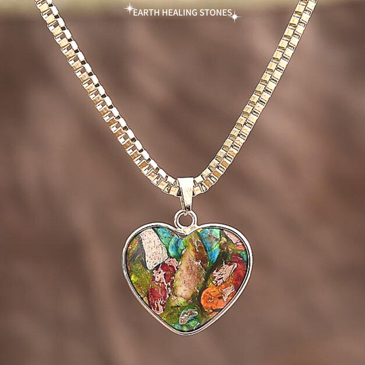 Divine Warrior Heart Necklace