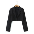 LM | Shorter wrap blazer for women