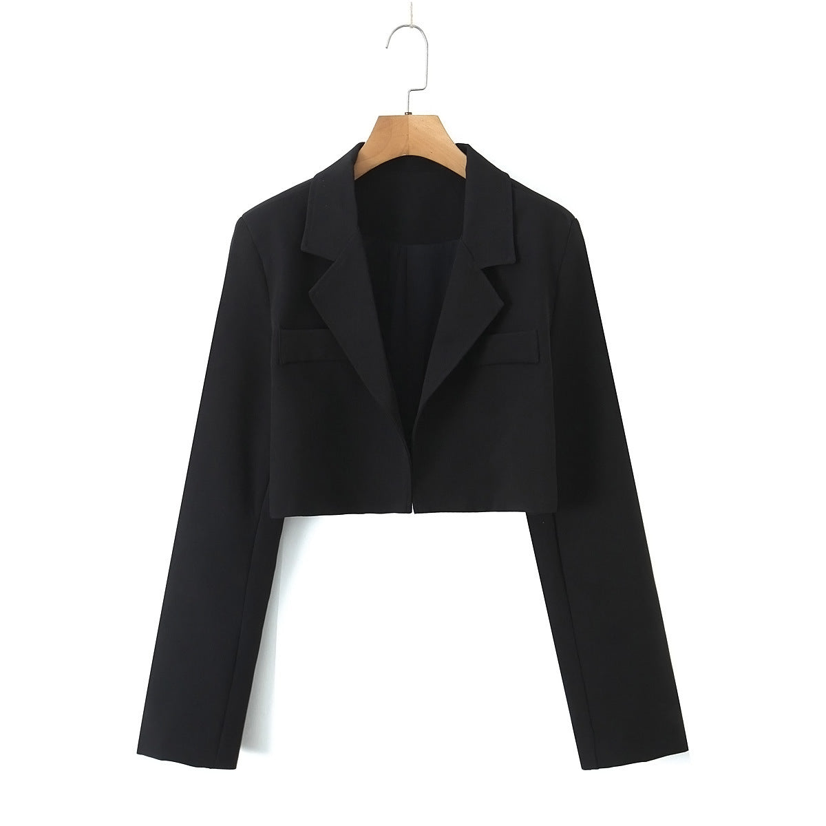 LM | Shorter wrap blazer for women