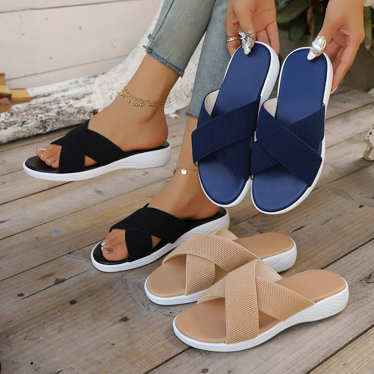 Vintage Inspired Orthopedic Sandals