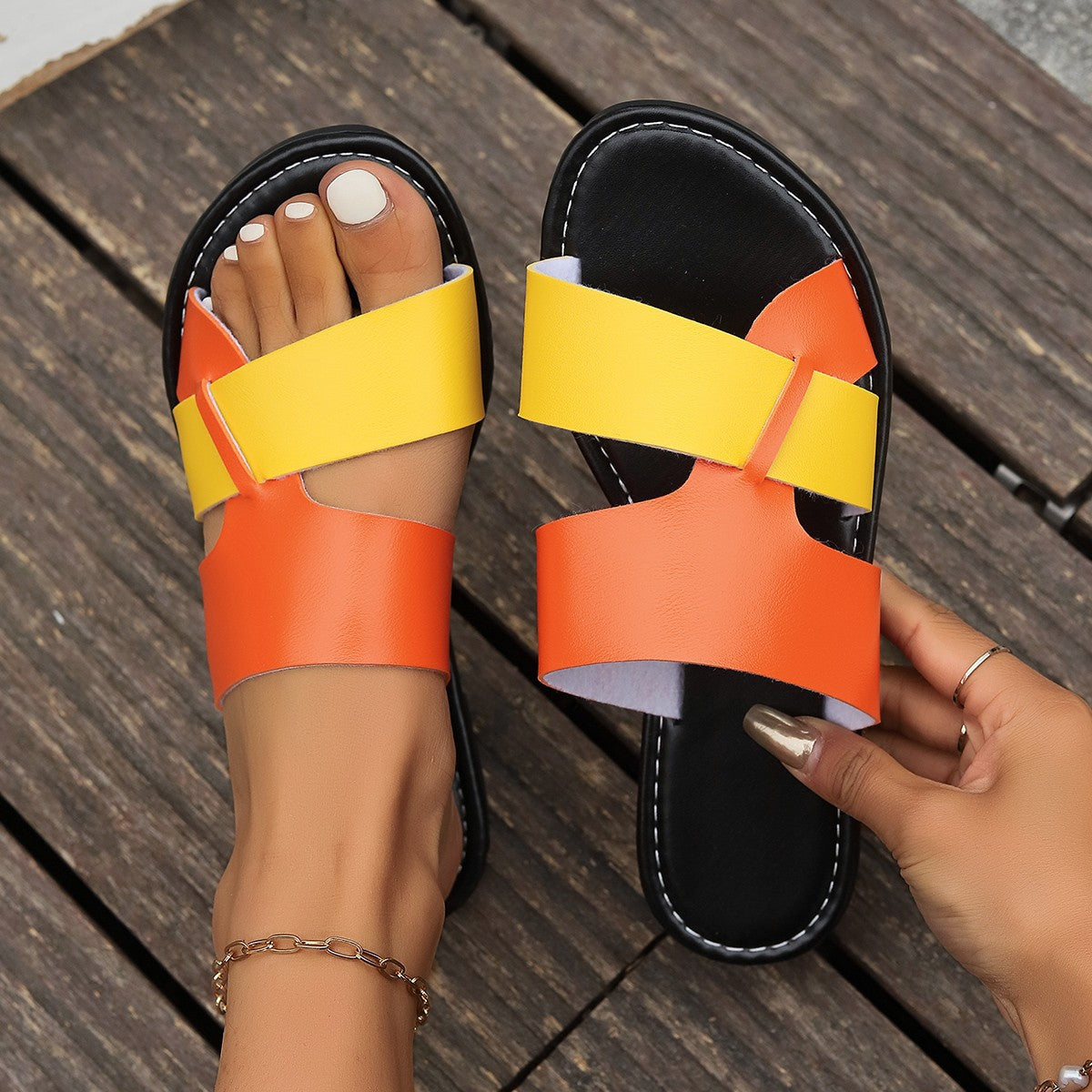 Vintage Inspired Orthopedic Sandals