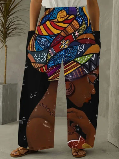 Poli et ludique Pantalon