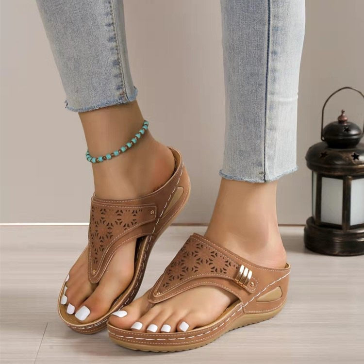 Classic Orthopedic Sandals with Timeless Style