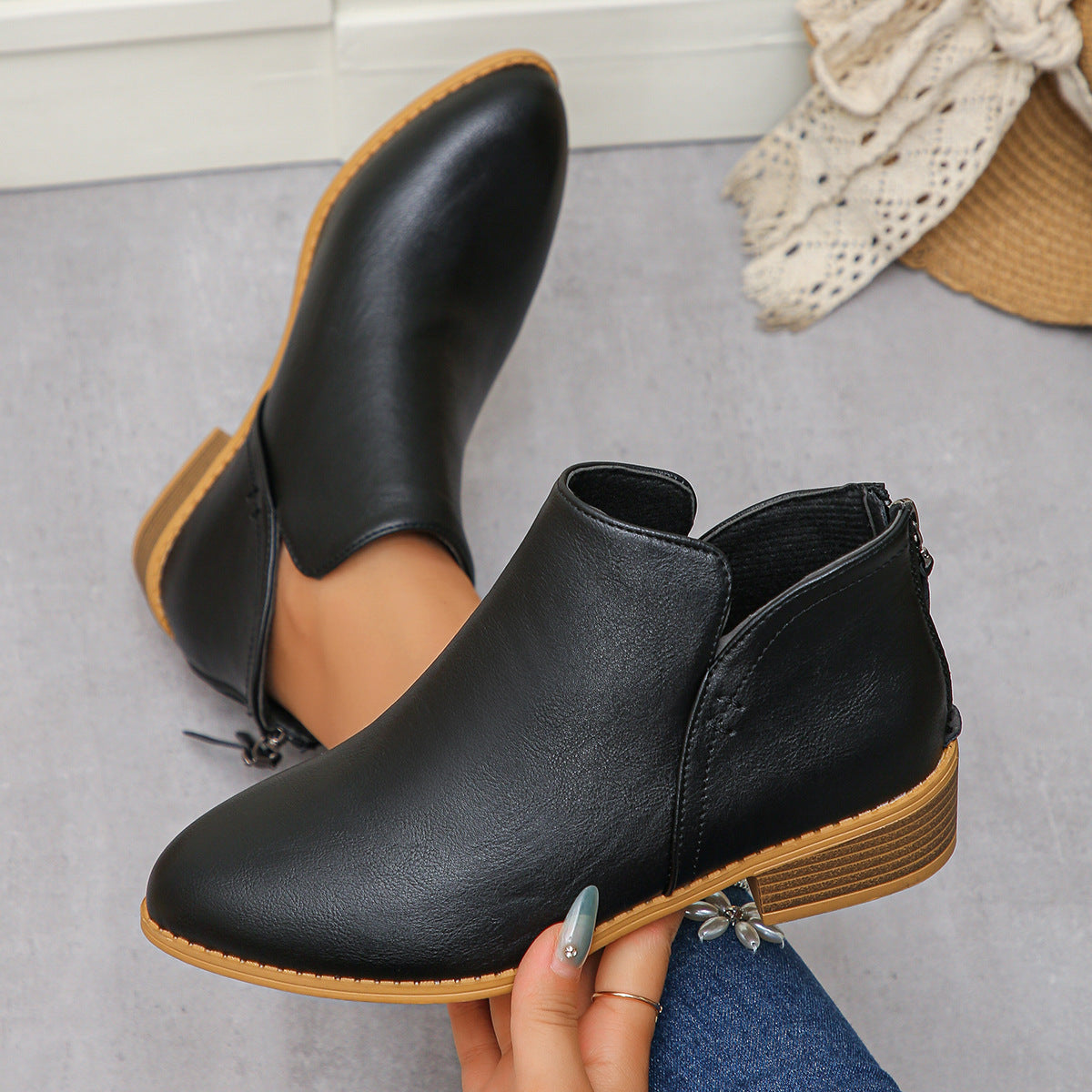 Classic Orthopedic Boots with Timeless Style