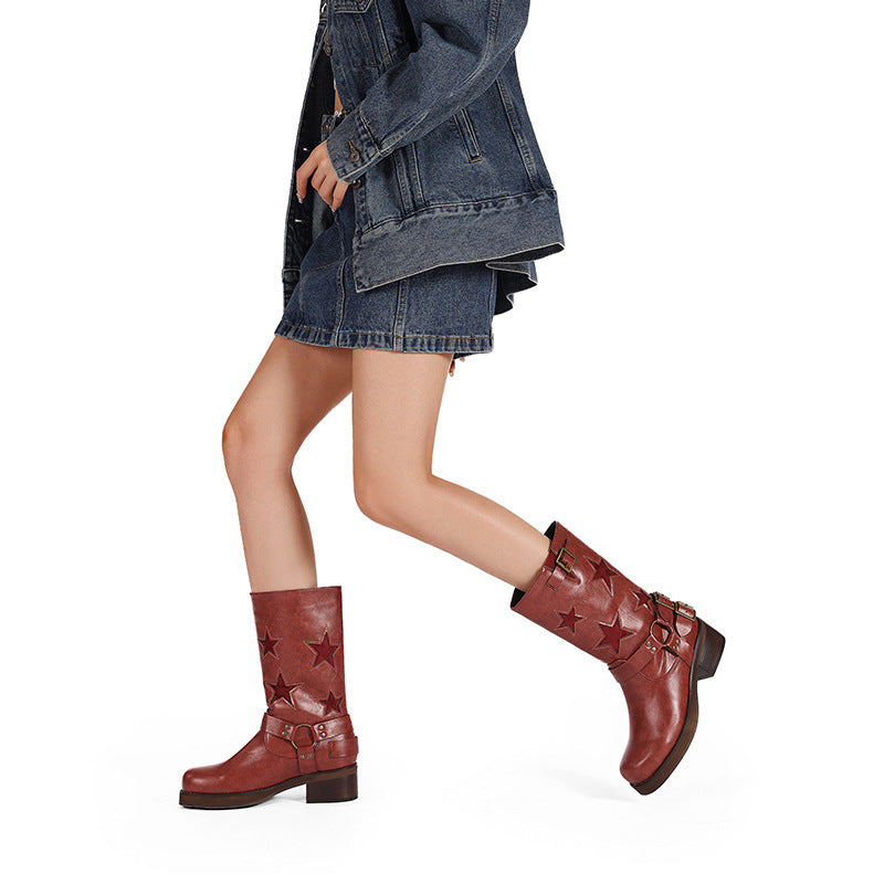 Chic Orthopedic Boots with Unique Design