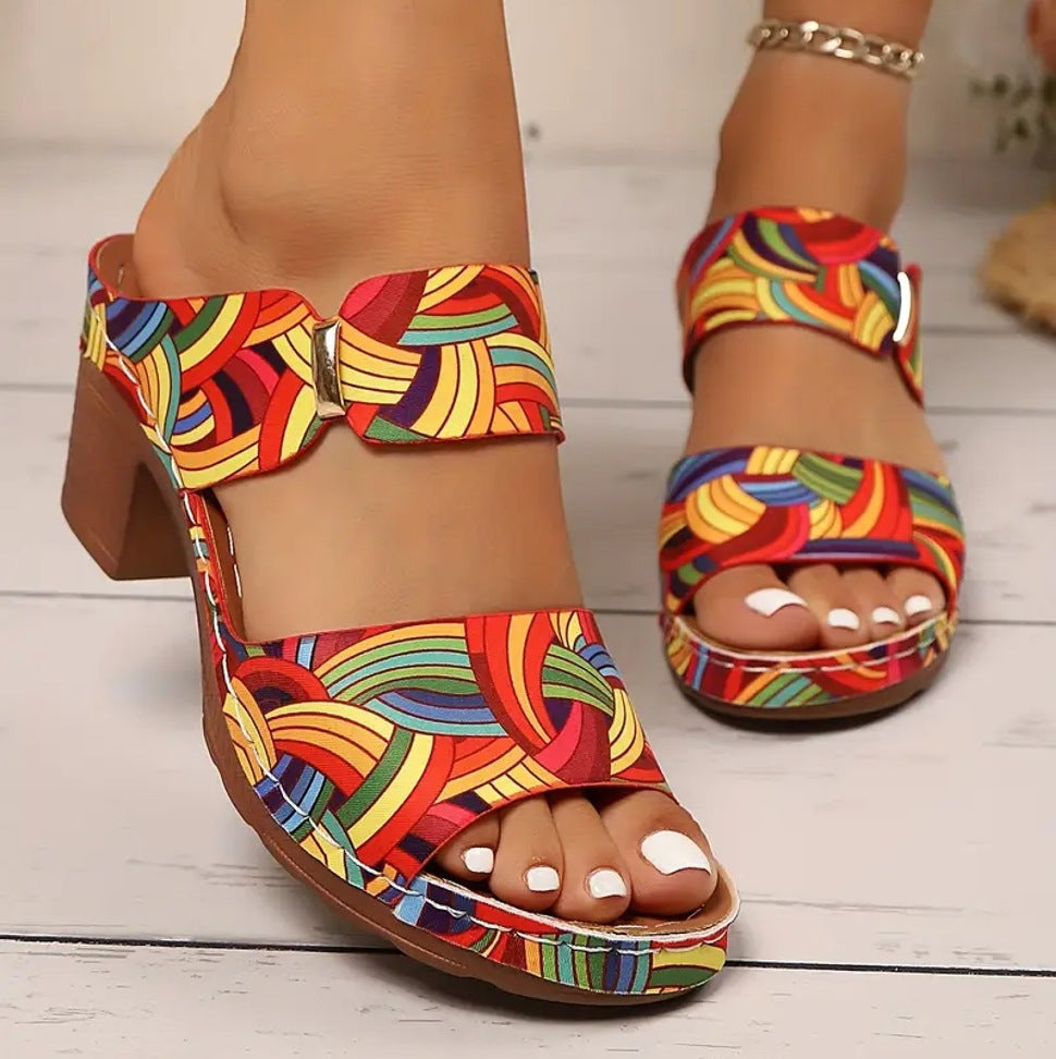 Vintage Inspired Orthopedic Sandals