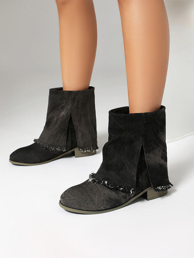 Chic Orthopedic Boots with Unique Design