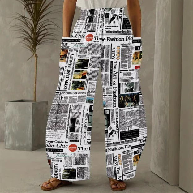 Poli et ludique Pantalon