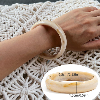 Sonny Swirl Resin Bangle