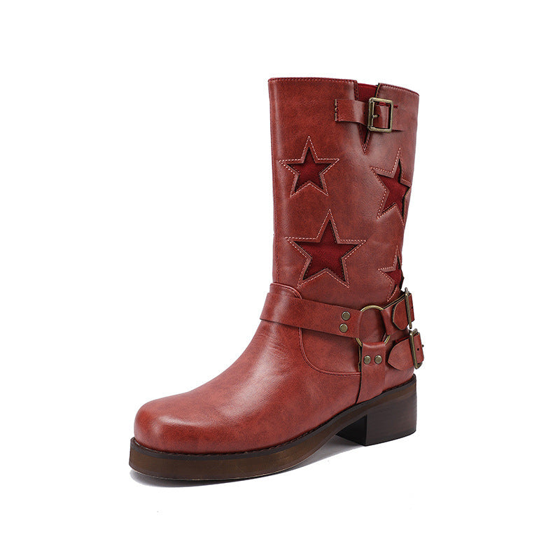 Chic Orthopedic Boots with Unique Design