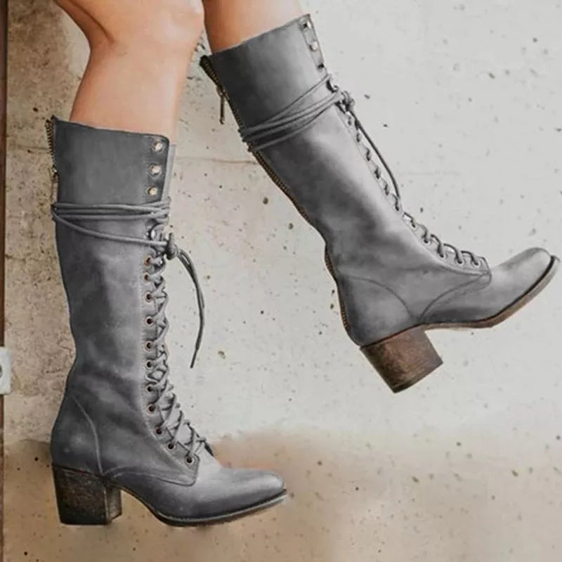 Classic Orthopedic Boots with Timeless Style