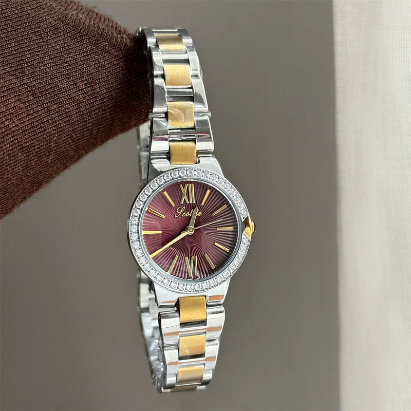 Minimalist Round Dial Bracelet Watch