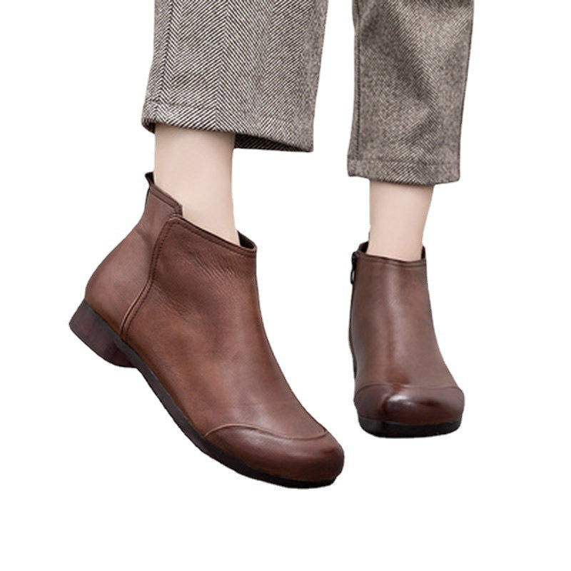 Chic Orthopedic Boots with Unique Design