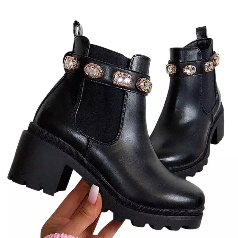 Classic Orthopedic Boots with Timeless Style