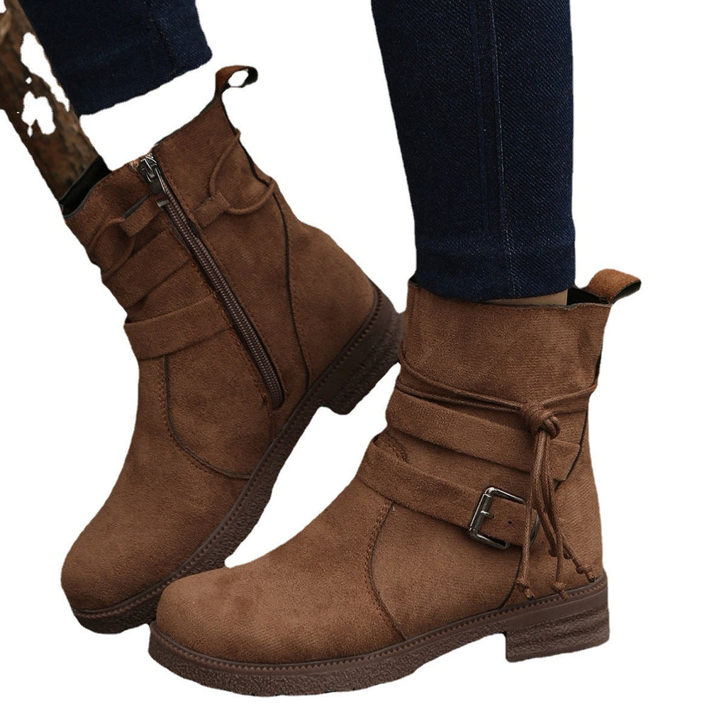 Classic Orthopedic Boots with Timeless Style