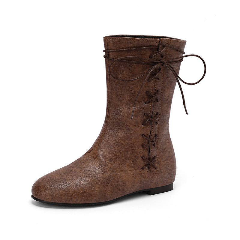 Vintage Inspired Orthopedic Boots